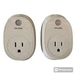 2 Smart Wi-Fi Plugs - Set Of 2 TP-LINK HS100
Works With Alexa & Google
